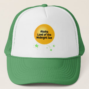 Boné Sol Dourado da Meia-Noite do Alasca