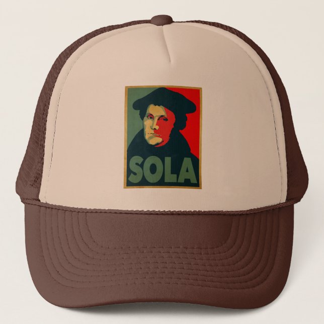Boné Sola Reformam Luther Hat (Frente)