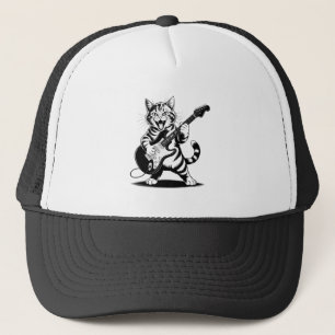 Boné Solo de Guitarra de Gato Rockstar – Presente Diver