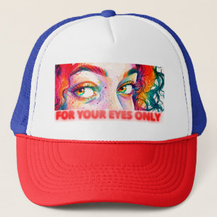 BONÉ SOMENTE PARA OS SEUS OLHOS