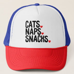 Boné Sonecas Lanches de Gatos - Amantes de gatos