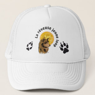 Boné sonhado bebé de lobo