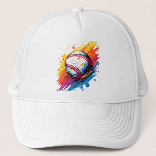 Boné Sonhos vívidos de beisebol: Magia de Aquarela