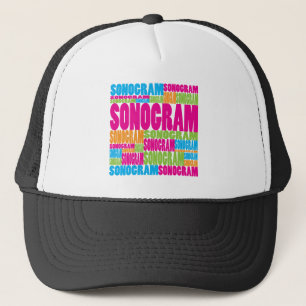 Boné Sonogram colorido