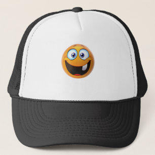 Boné Sorriso sem dentes Amarelo