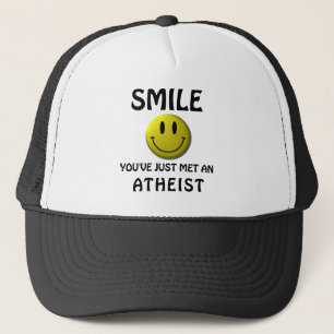 Boné SORRISO, você apenas encontrou um atheist.