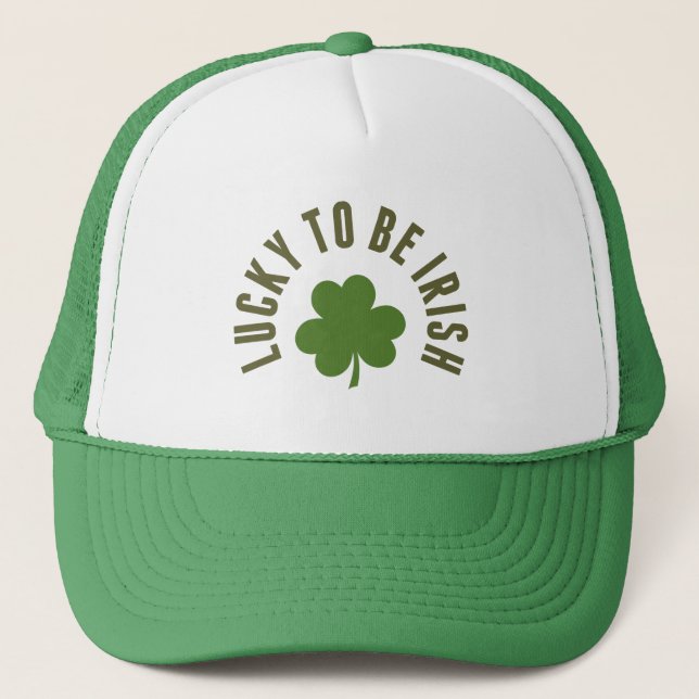 Boné Sorte de ser irlandês (Frente)