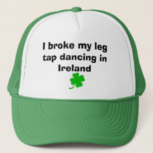 Boné sorte do irlandês