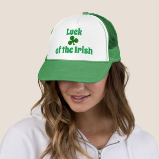 Boné Sorte do trevo irlandês e sortudo Shamrock