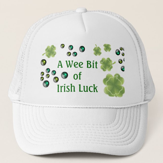 Boné Sorte Irlandesa do Dia de São Patrício (Frente)
