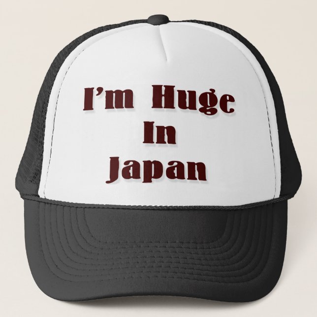 Boné Sou Enorme no Japão (Frente)