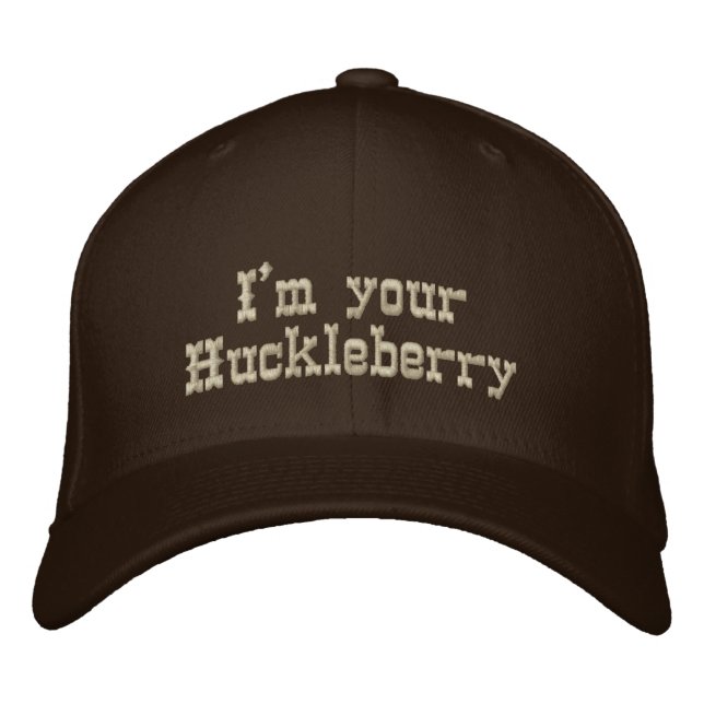 Boné Sou o seu Huckleberry (Frente)