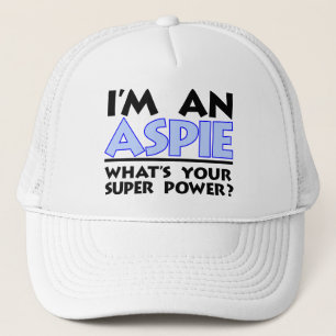 Boné Sou um Aspie. Qual é o seu super poder?