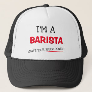 Boné Sou uma Barista, qual é o seu super poder?