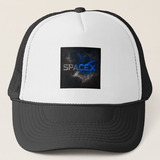 Boné SPCX Design de Investidor IPO SpaceX | Ação Spacex (Frente)