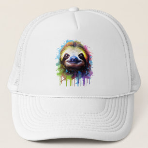 Boné Splatter Sloth animado