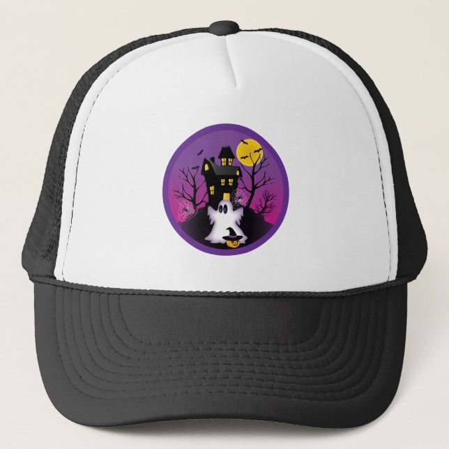 Boné Spooky Halloween Ghost (Frente)