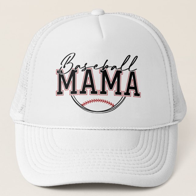 Boné Sporty Baseball Mama Vibes Ball Cap (Frente)