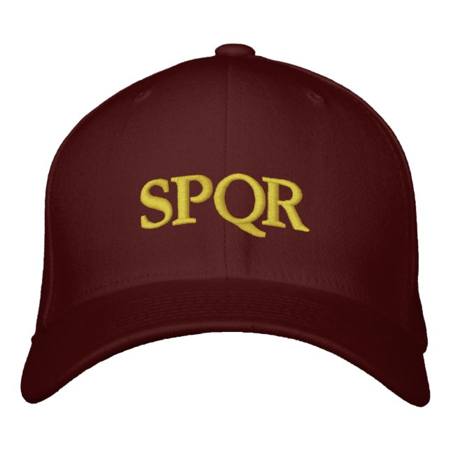 Boné SPQR da República Romana (Frente)