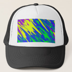 Boné Spray Paint Mardi Gras Blue