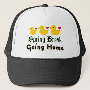 Boné ♫ ♥ Spring Break Home Cute Ducks Hat Willian