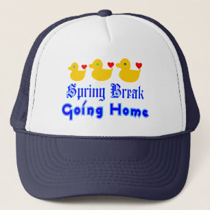 Boné ♫ ♥ Spring Break Home Cute Ducks Hat Willian