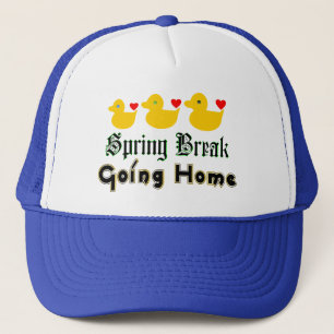Boné ♫ ♥ Spring Break Home Cute Ducks Hat Willian
