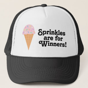 Boné Sprinkles é para vencedores, campeão!