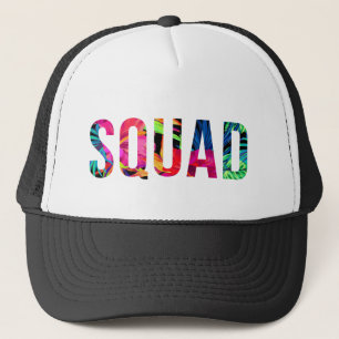 Boné SQUAD Hawaiian Trucker Hat