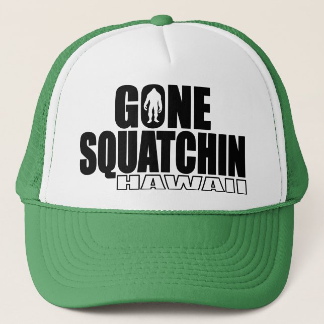 Boné Squatchin ido HAVAÍ - Bobo original (Frente)