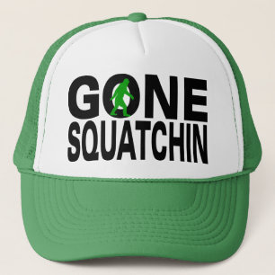 Boné Squatchin ido (logotipo verde)