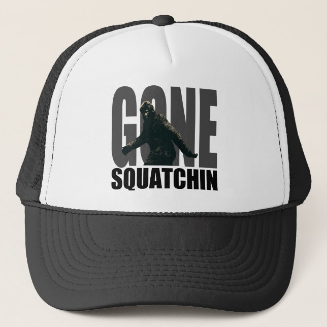 Boné Squatchin ido - o MELHOR chapéu do camionista da (Frente)