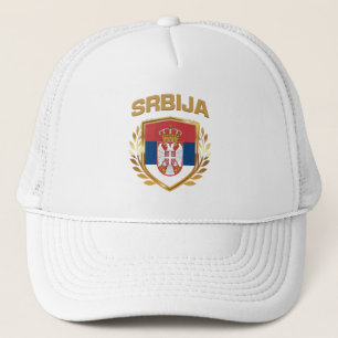 Boné Srbija Flag Shield Sérvia