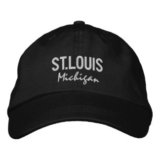 Boné St. Louis Michigan Embroidered Baseball Hat