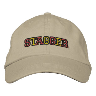Boné Stagger Mens Khaki - Chapéu Ajustável