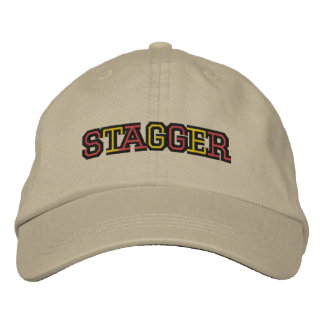 Boné Stagger Mens Khaki - Chapéu Ajustável
