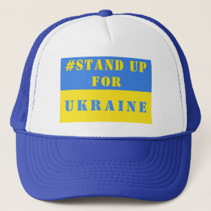 Boné Stand Up For Ukraine - Freedom - Ukrainian Flag