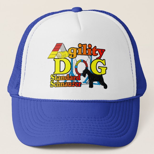 Boné Standard_Schnauzer_Agilidade (Frente)