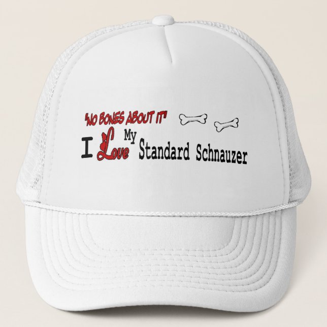 Boné Standard Schnauzer (I Love) Hat (Frente)