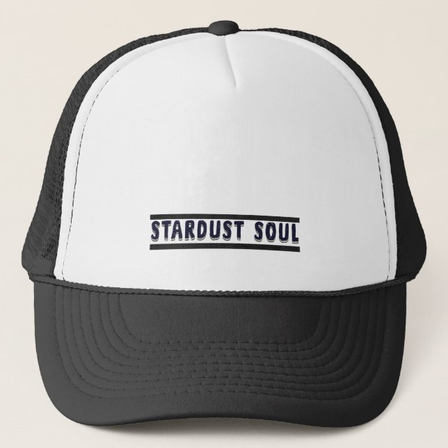Boné Stardust Soul Trucker Hat – Minimalist Design (Frente)