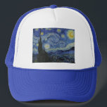 Boné Starry Night por Vincent van Gogh - 1889<br><div class="desc">Bem-vindo ao DELIGHTS! Estamos abertos. Faça um favor à sua família e amigos e dê-lhes o nosso link: http://www.zazzle.com/Delights?rf=238549869542096443*</div>