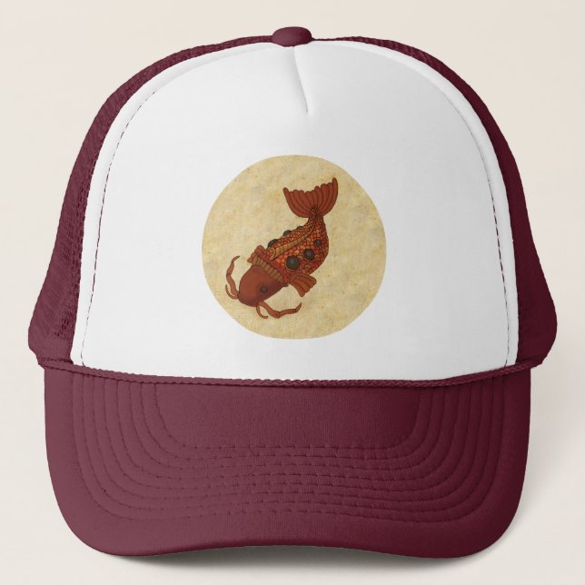 Boné Steampunk Koi (Frente)