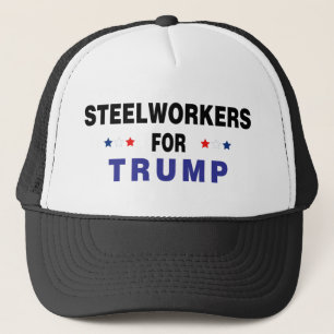 Boné Steelopers Para Trump