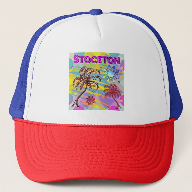 Boné Stockton Happy e Hope Hat (Frente)