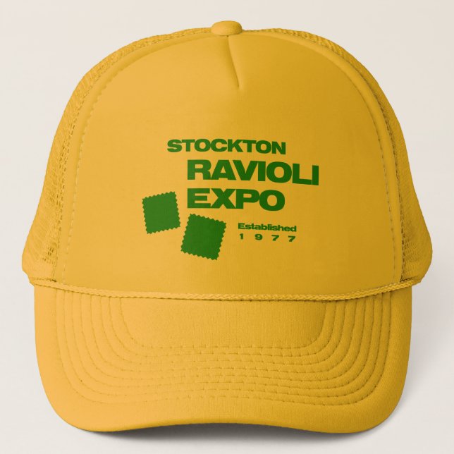 Boné Stockton Ravioli Expo 77 Trucker Hat (Frente)