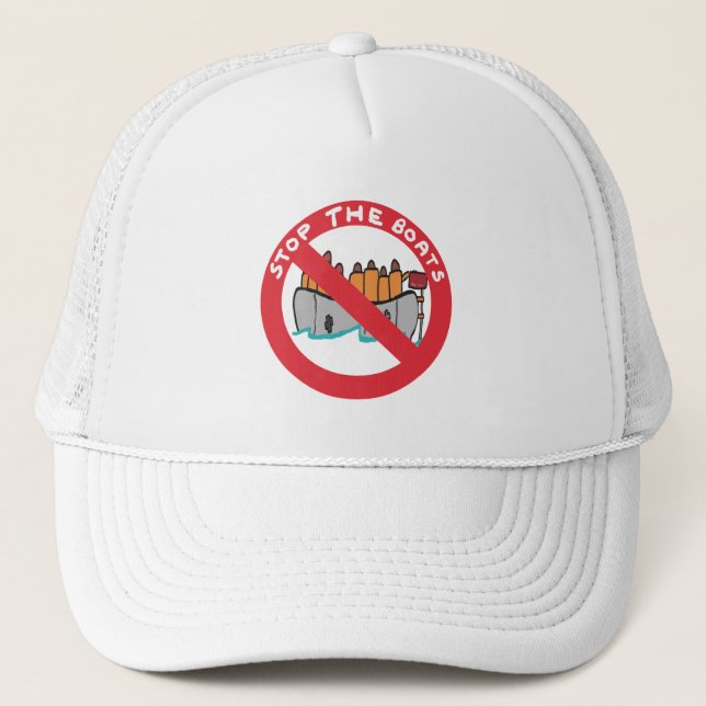 Boné Stop The Boats (Frente)