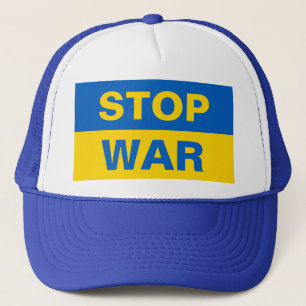 Boné Stop War Ucrânia Ucraniano
