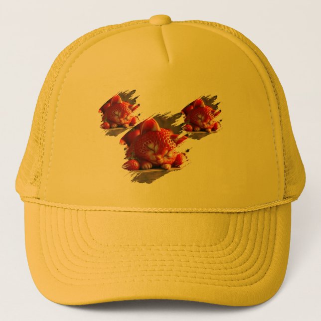 Boné Strawberry dog Hat (Frente)