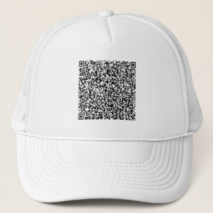 Boné Suas informações de código QR Promocional Business