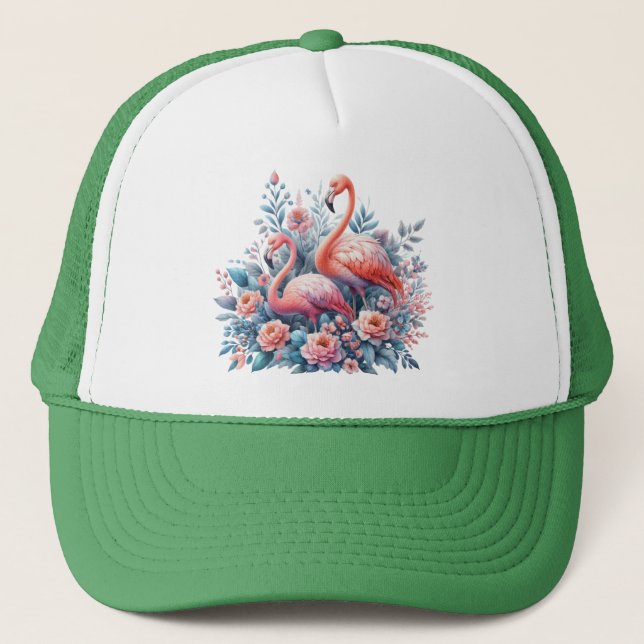 Boné Sublimação Flamingos-95151 (Frente)